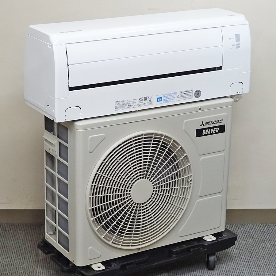 エアコン 2020年 ビーバーエアコン TYシリーズ ファインスノー SRK25TY-W [おもに8畳用 /100V]