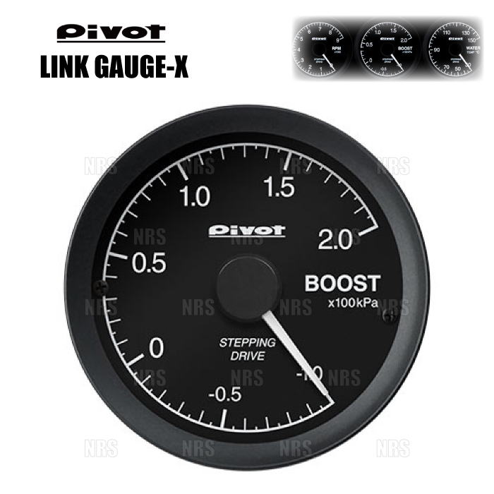 PIVOT ピボット リンクゲージX (ブースト計) フレアワゴン/カスタムスタイル/タフスタイル MM21S/MM32S/MM53S/MM54S K6A/R06A H24/6~ (LOB