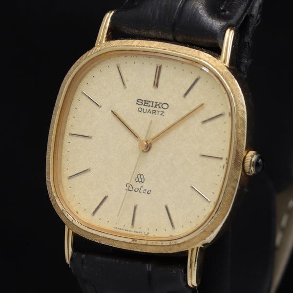 SEIKO セイコー ドルチェ 14K 9441-5030 QZ クォーツ レディース腕時計 ゴールド : a02292 :  株式会社Human-Life - 通販 - Yahoo!ショッピング