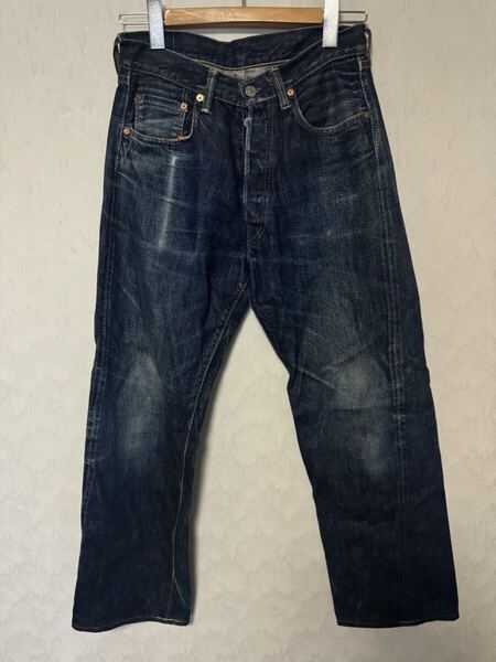 TCB ジーンズ 50S デニムパンツ W30 リペア