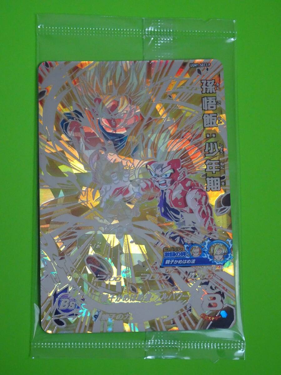 ドラゴンボールヒーローズ UGM1-SEC3 孫悟飯：少年期
