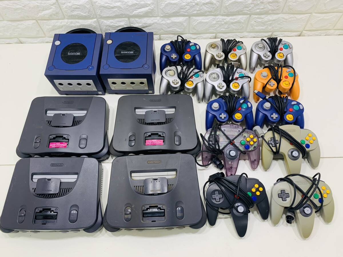 ☆大量・1円〜☆ 任天堂 ゲームキューブ 本体 まとめて 18台 ☆大量・1円〜☆ 任天堂 ゲームキューブ 本体 まとめて 18台