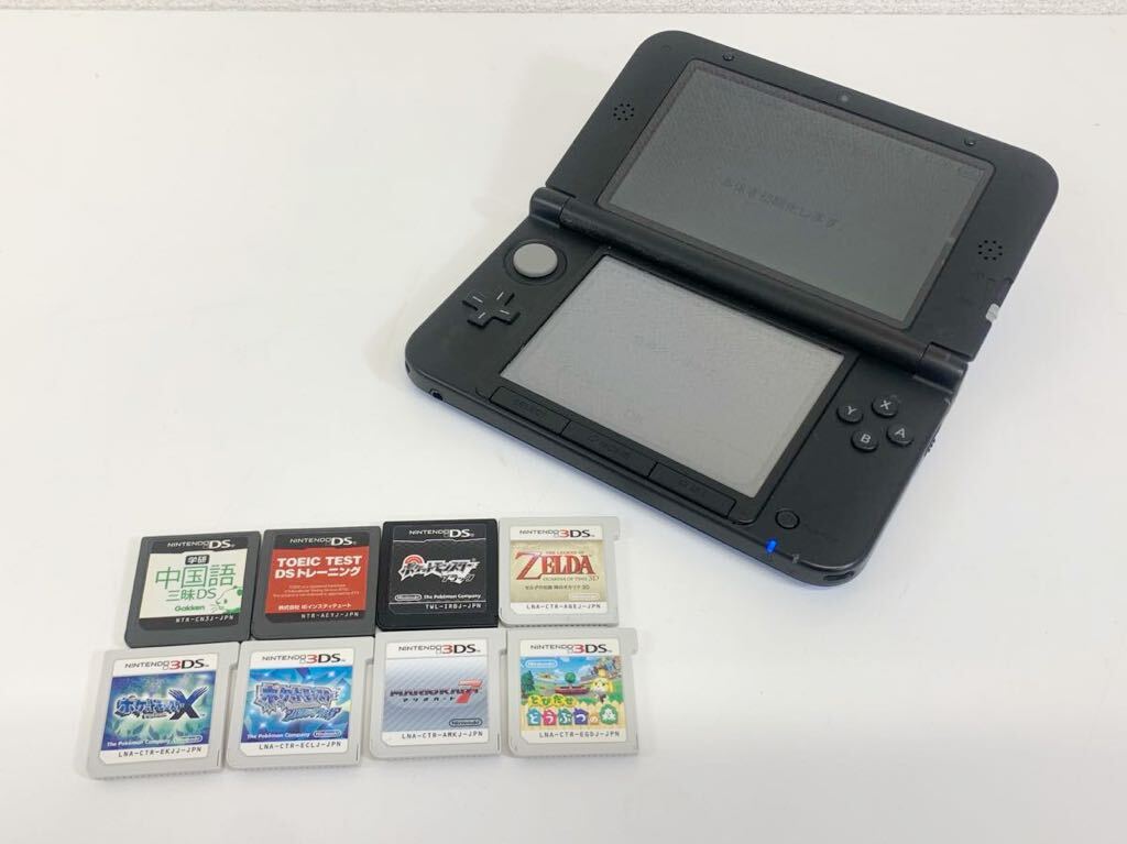 new 3DS LL(メタリックブルー)ポケモンソフトセット