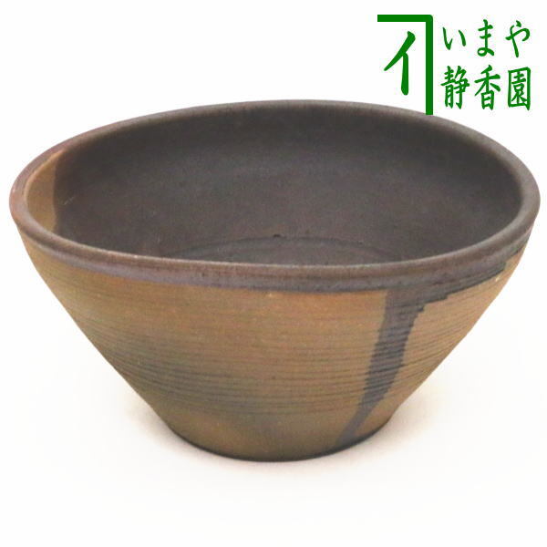 八幡窯 堀野証嗣 南蛮 建水 共箱付 茶器 煎茶道具 万古焼