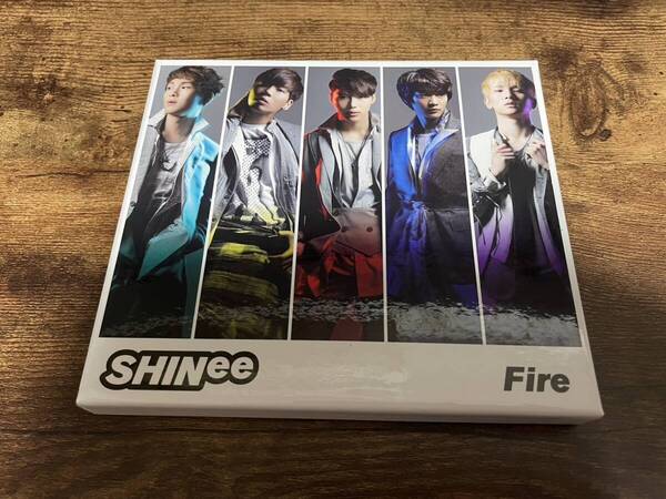 SHINee CD「Fire」DVD+フォトブックレット付●