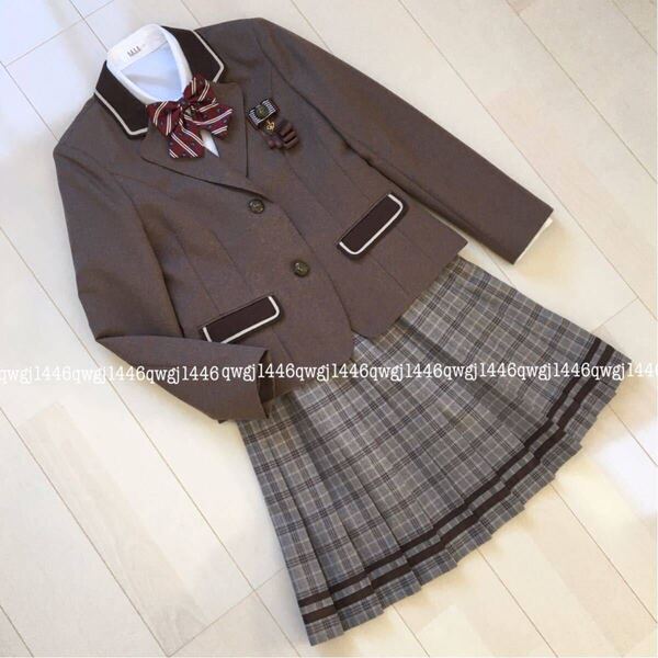 ELLE EN NOIR スーツ 5点セット 165cm フォーマル 卒業式 入学式 発表会 結婚式 卒服 女の子 女児 キッズ エル