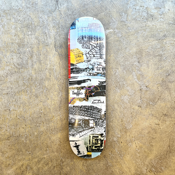 新品 TRAFFIC TETA&HANUSCHAK DMV DECK 8.25 トラフィック テタ & ハヌシュチャク ディーエムブイ スケートボード デッキ 板