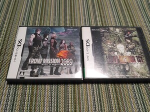 フロントミッション2089 フロントミッション ザ・ファースト/FRONT MISSION 1st FRONT MISSION 2089 スクウェアエニックス ニンテンドーDS