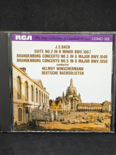 J.S.BACH SUITE NO.2 IN B MINOR BRANDENBURG CONCERTO NO.3 IN G MAJOR BWV.1048 BRANDENBURG CONCERTO NO.5 IN D MAJOR