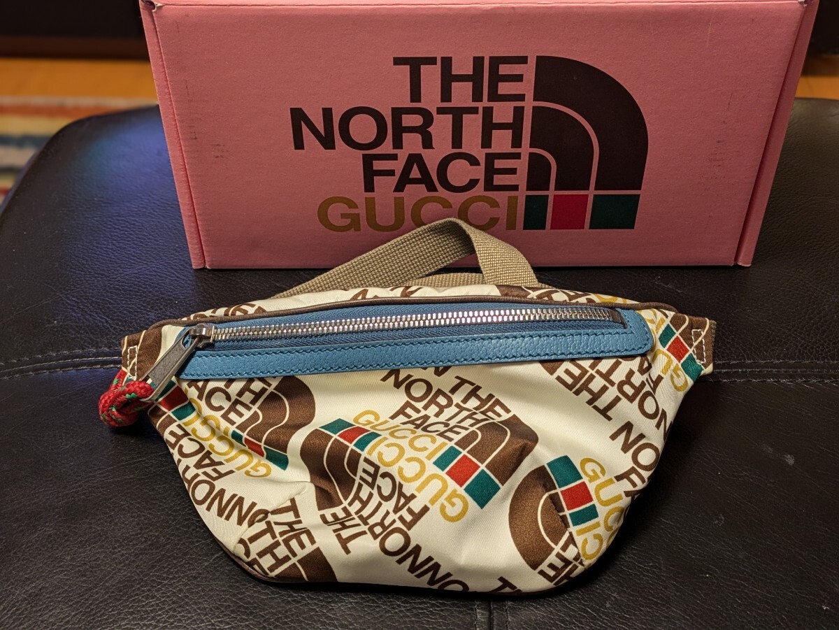 GUCCI×THE NORTH FACE ボディバッグ ウエストポーチ グッチ