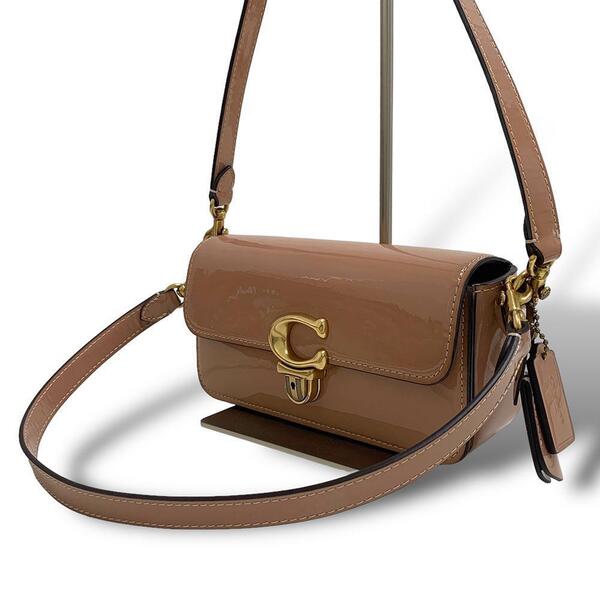 極美品 COACH コーチ 2WAY ストゥディオ バゲット ショルダーバッグ