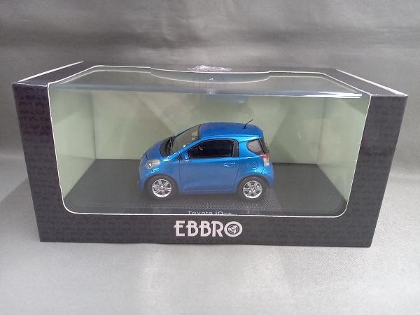 Amazon | エブロ 1/43 TOYOTA IQ ブルー 完成品 | ミニカー