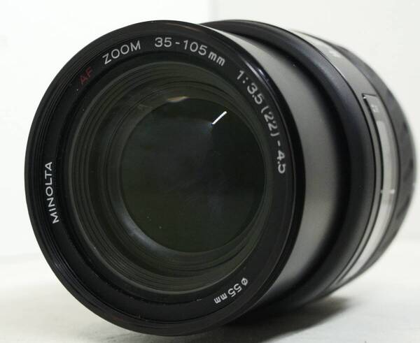 ~実写確認済~ ☆外観美品・人気の望遠レンズ☆ ソニー1眼レフ用(Aマウント) MINOLTA AF ZOOM 35-105mm F3.5-4.5 (I1017)