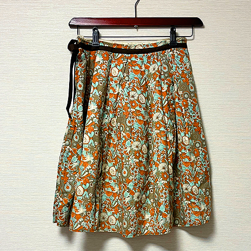 高島屋購入品 ROPE' PICNIC ロペピクニック 花柄 フレアスカート サイズ38
