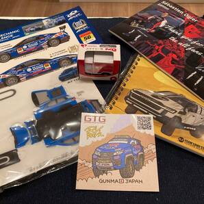 【限定品・非売品】チョロQ系:ヨシケイスマイリー号 & ATTO3(組立プルバックカー) + ノート:他2冊 + ステッカー:他2枚【美品・良品】