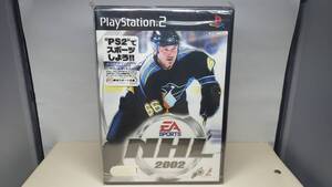 PS2 新品未開封 NHL 2002 オリジナルブックレット付き プレステ2 プレイステーション2