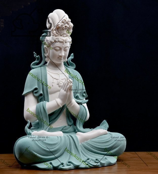新入荷★ 極美品 祈福観音 最新作 陶磁器 仏教美術 玄関 精密細工 新入荷★ 極美品 祈福観音 最新作 陶磁器 仏教美術 玄関 精密細工