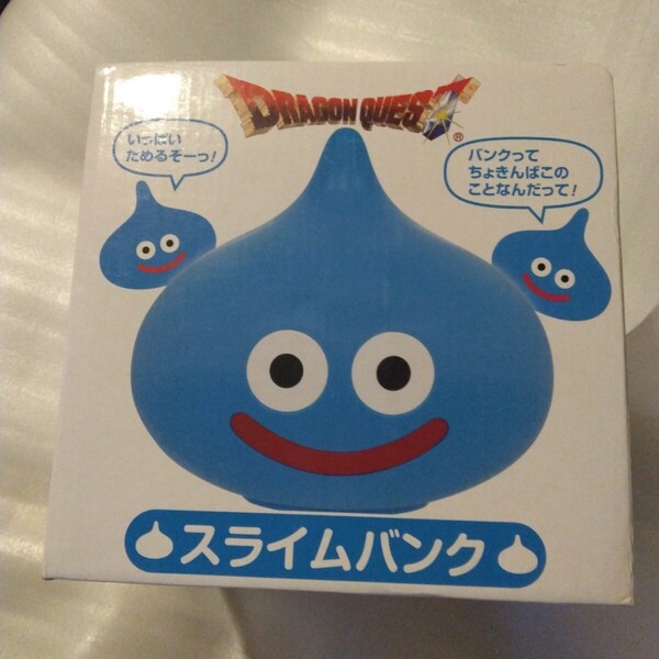 送料無料■ドラゴンクエストAM■スライム■スライムバンク 貯金箱 プライズ スクウェア・エニックス 箱傷み