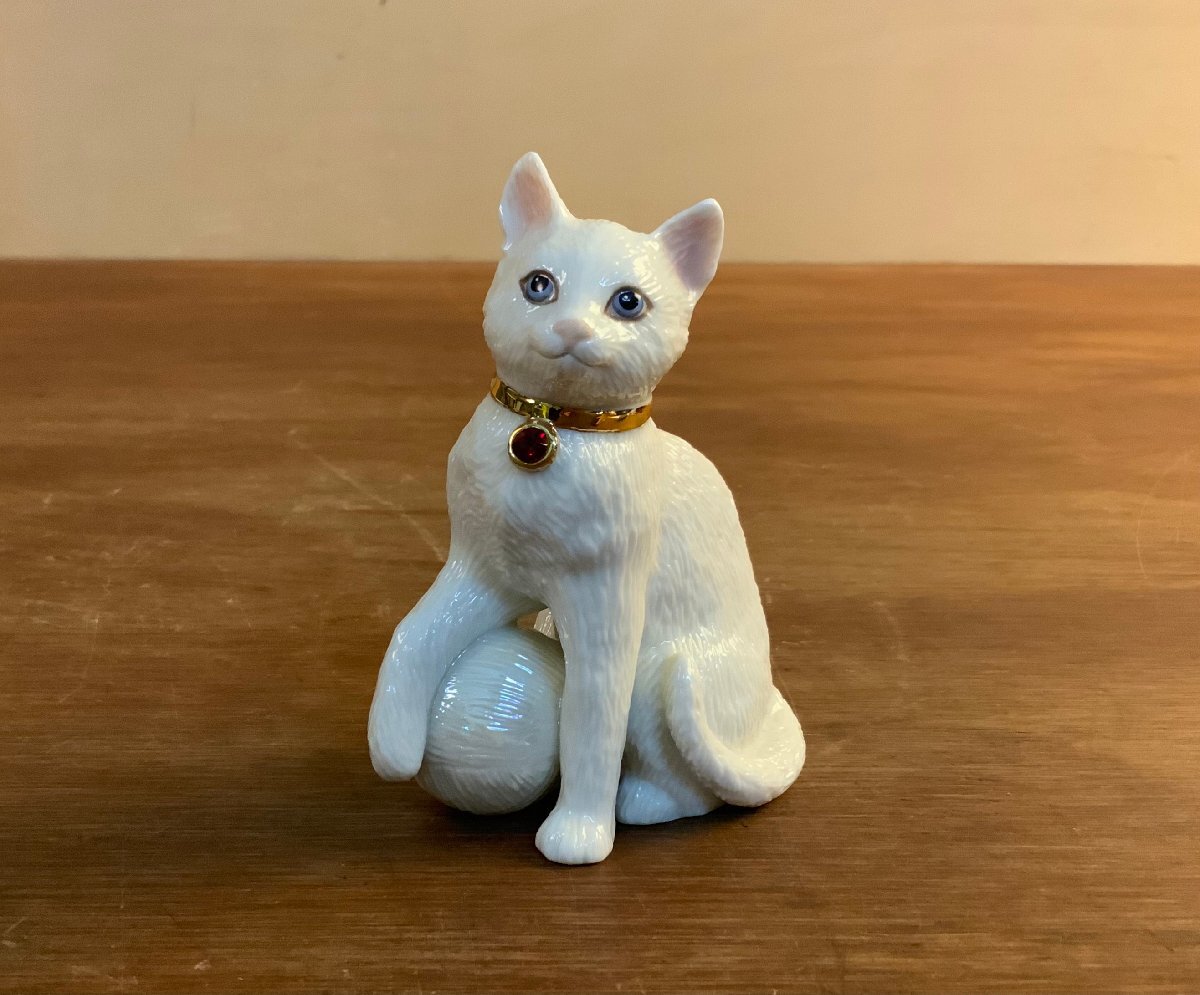 Yahoo!オークション -「レノックス 猫」(置物) (インテリア小物