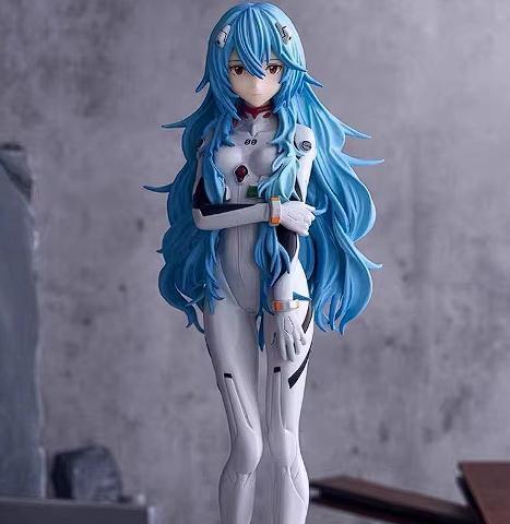 新品・即日発送 エヴァンゲリオン 綾波レイ 長髪バージョン 約18㎝