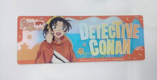 コナンカフェ 2024 中国 上海 限定 名探偵コナン ポイント特典 アクリルカード チケット ブックマーク 遠山和葉