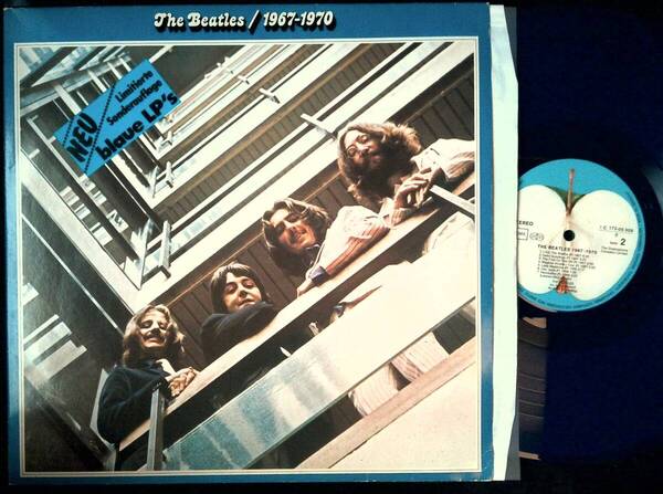 The Beatles 1967-1970 ドイツ 青盤 カラーレコード 2枚組 2LP