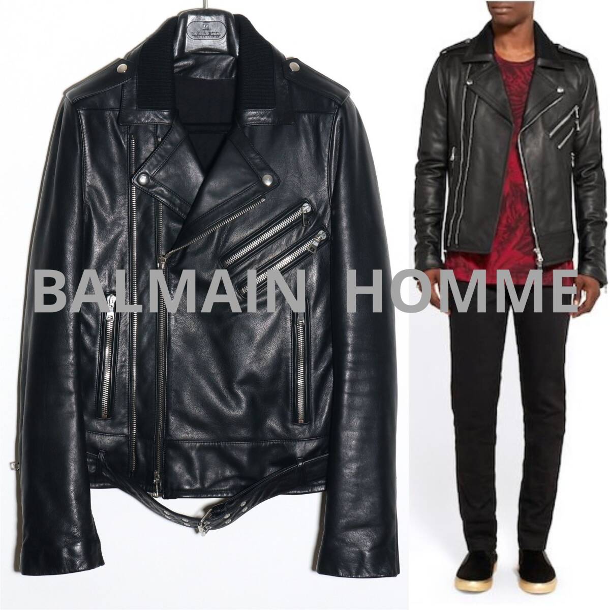 2025年最新】Yahoo!オークション -balmain ライダースの中古品 2025年最新】Yahoo!オークション -balmain ライダースの中古品