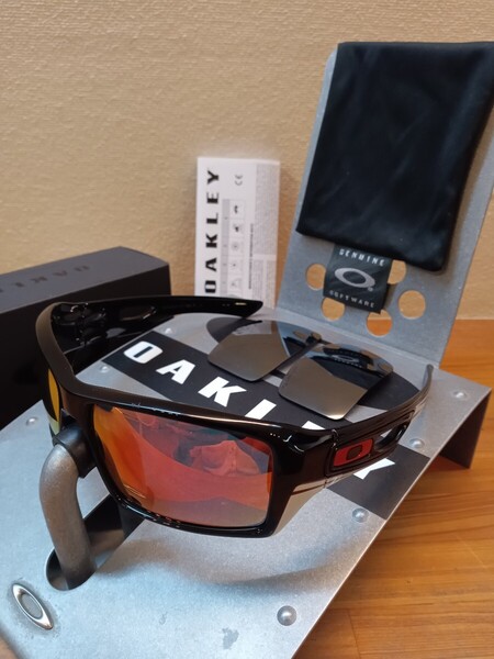 【美品♪偏光♪】トロイリーデザイン/アイパッチ2/オークリー/eyepatch2/oakley 検サングラス ランニング釣り