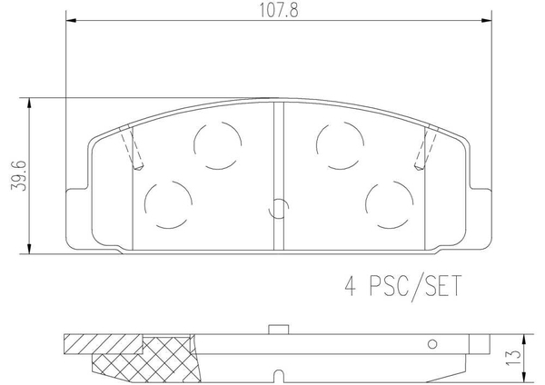 ブレンボ セラミックパッド リア左右セット ブレーキパッド カペラワゴン/カペラカーゴ GWFW P49 036N 工賃セット brembo CERAMIC PAD ブレンボ セラミックパッド リア左右セット ブレーキパッド カペラワゴン/カペラカーゴ GWFW P49 036N 工賃セット brembo CERAMIC PAD