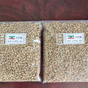 コーヒー生豆 モカシダモG4大吟醸800g