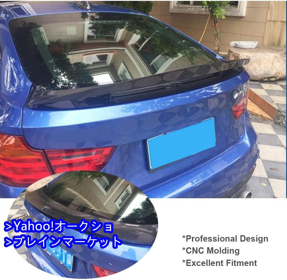 に適合BMW 3シリーズF34 GT GTグランツーリスモ320i 328i 335i xDriveセダン2014-2018カーボンファイバーリアブーツトランクスポイラーリ