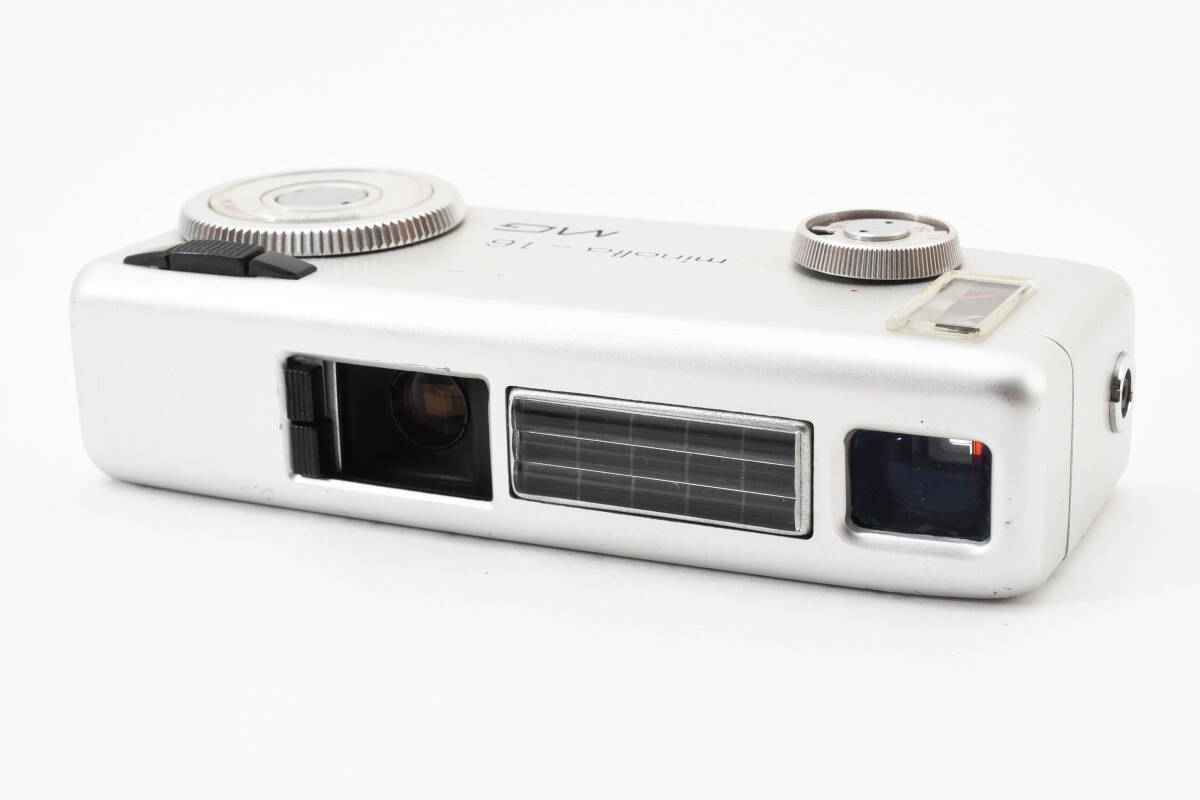 【完動品】Minolta-16 MG Rokker 20mm 2.8 ミノルタ フィルムカメラ 豆カメラ ミニカメラ #294
