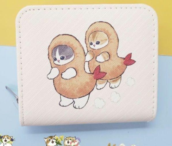 台湾 台湾限定 mofusand モフサンド 多機能 財布 ウォレット エビ えびにゃん