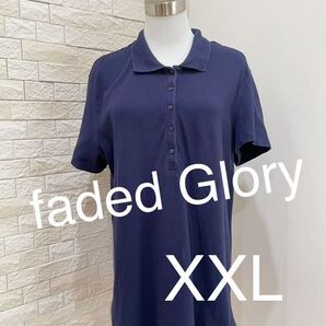 フェイデッドグローリー レディース 半袖ポロシャツ XXL 2XL 送料無料 即決
