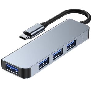 type-cドッキングステーションUSB-Cハブ4ポート設計