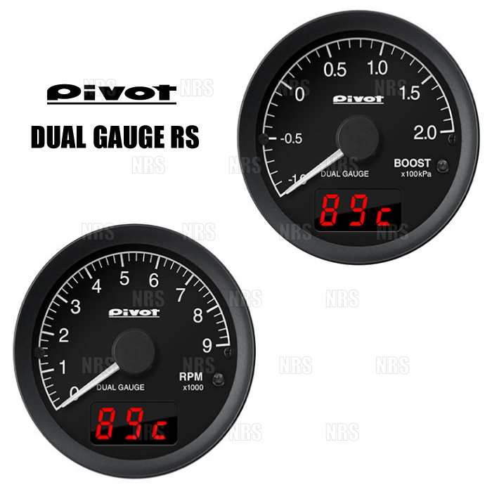 PIVOT ピボット DUAL GAUGE RS デュアルゲージRS アテンザ セダン GHEFP/GH5AP/GH5FP LF-VD/LF-VE/L5-VE H20/1~ (DRX-T