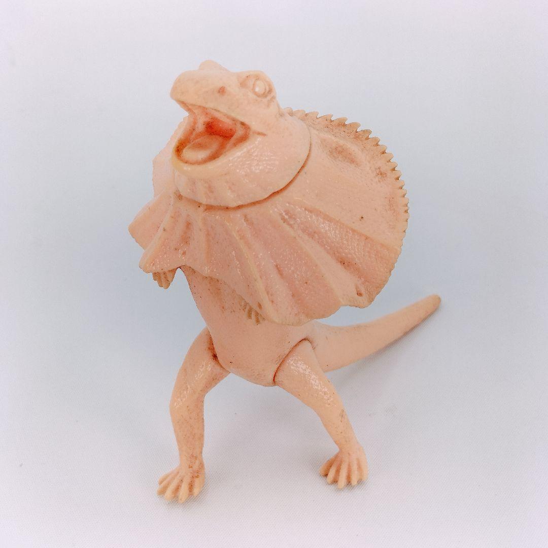 エリマキトカゲ ソフビ 1985年 昭和 レトロ 当時物 希少 フィギュア