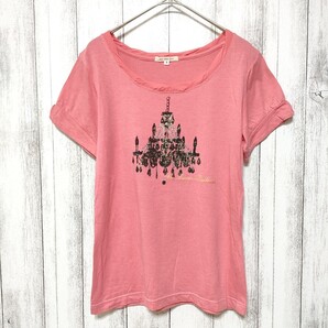amo amas ama アモアーマスアマ サイズ2 フロント プリント Tシャツ