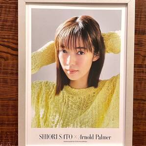 額装品★佐藤栞里③★貴重なグラビア!洗練されたショットでこちらが癒される★PINKY★non-no★MORE★有吉の壁★当時印刷物★A4サイズ額入