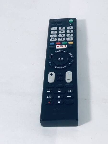 【ソニー 純正 リモコン 1D10】動作保証 即日発送 RMT-TX101J テレビリモコン