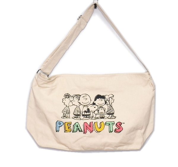 即決■★PEANUTS★■スヌーピー・ビッグショルダーバッグ