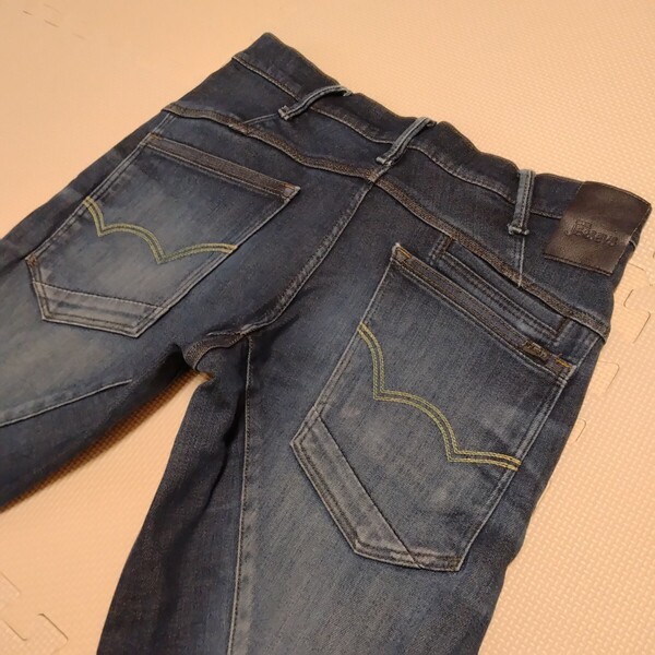 EDWIN jerseys E-FUNCTION EREF33 ジャージーズ ストレッチ ジーンズ デニム ジーパン エドウィン 立体裁断 紺 M