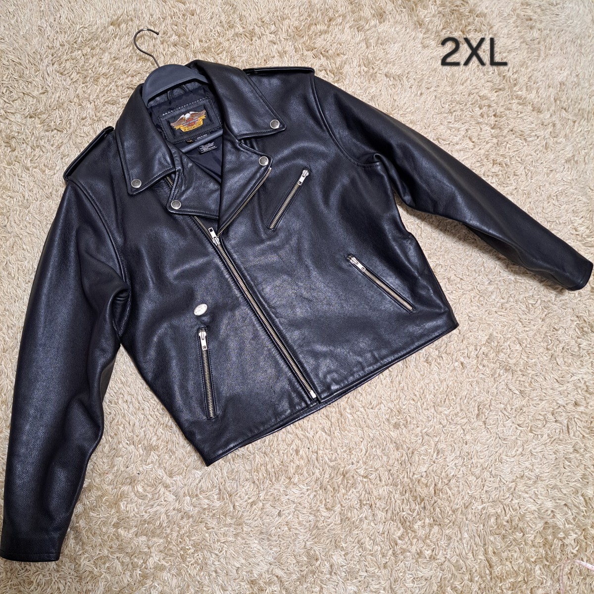 Yahoo!オークション -「harley davidson ダブル ライダース」の Yahoo!オークション -「harley davidson ダブル ライダース」の
