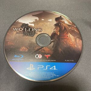 PS4 Wo Long: Fallen Dynastyディスクのみ ソフトのみ 中古