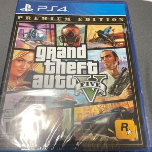 PS4 Grand Theft Auto V グランドセフトオート5 北米版 海外版 GTA5 premium edition 新品未開封