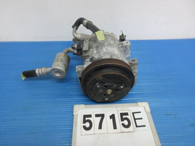5715E ステージア 後期 M35 純正 エアコン コンプレッサー CWE615M 92600-AL000 Mサイズ