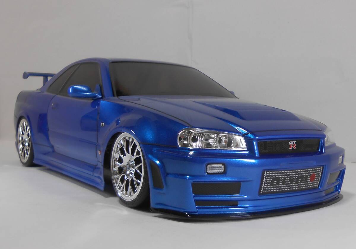 タミヤ スカイラインGT-R R34 Z-tune メカなし、未走行 ラジコン・ドローン