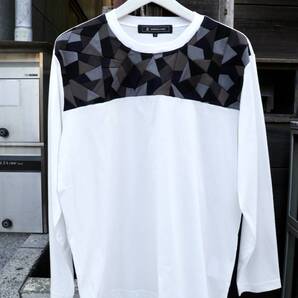 ANREALAGE アンリアレイジ YOKE PATCHWORK LONG SLEEVE TEE 23ss パッチワーク ロンT カットソー