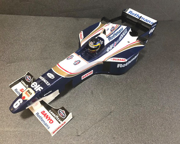 ウィリアムズ FW18 1/10 ラジコンボディ デカール付き - メルカリ