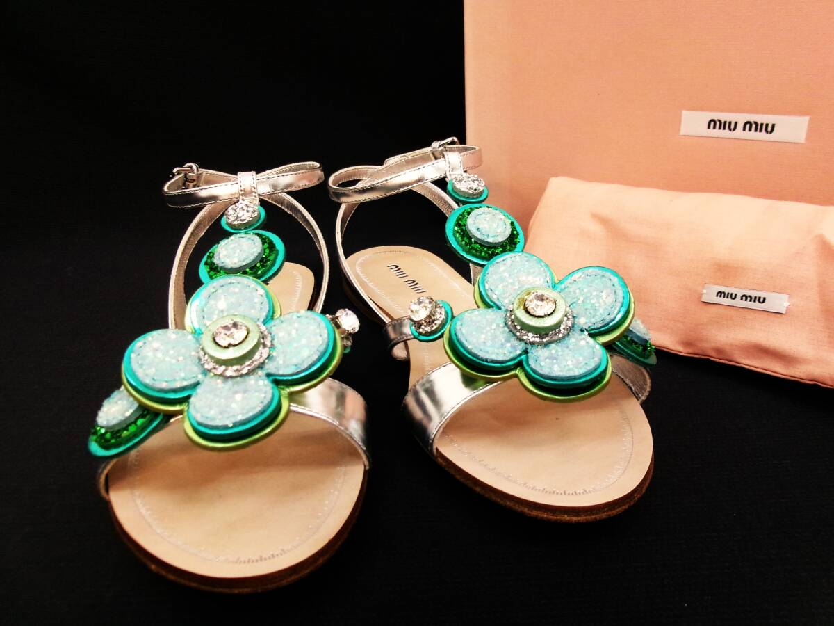 2025年最新】Yahoo!オークション -miumiu サンダルの中古品 2025年最新】Yahoo!オークション -miumiu サンダルの中古品